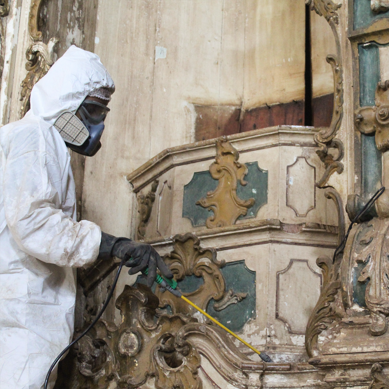 Desinfestação – Igreja do Rosário Pirangal